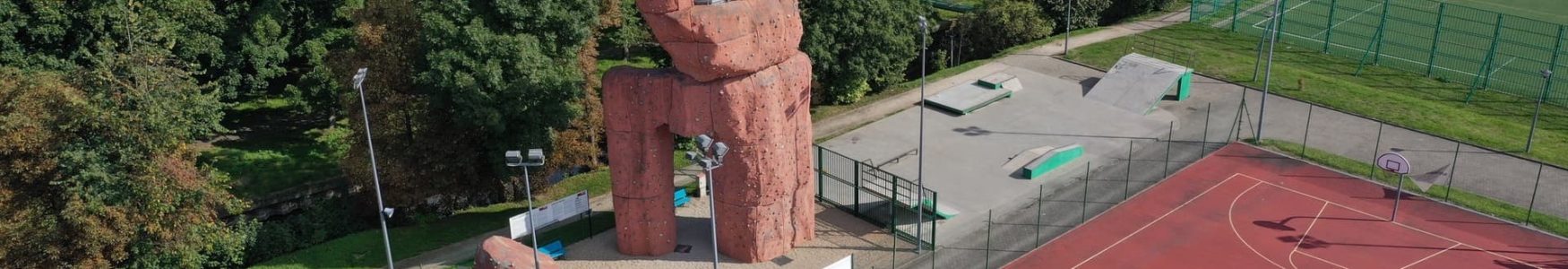 ściana wpinaczkowa OsiR