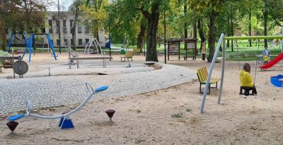 Plac zabaw dla dzieci Park Miejski w Starogardzie