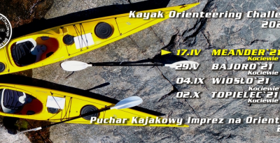 MEANDER`21 - Kajakowa Impreza na Orientację