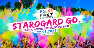 Kolor Fest Starogard Gd. - Dzień Kolorów Holi w Starogardzie Gd.!