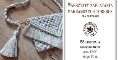 Warsztaty zaplatania makramowych torebek