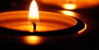 Światełko pamięci Cmentarz ewangelicki w Kręgu