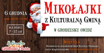 Mikołajki z Kulturalną Gminą w Grodzisku Owidz vol. 2