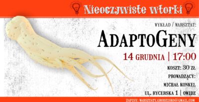 AdaptoGeny - nieoczywiste wtorki
