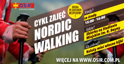 Bezpłatne zajęcia Nordic Walking