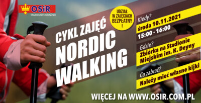 Bezpłatne zajęcia Nordic Walking