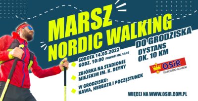 MARSZ NORDIC WALKING – 14.05.2022