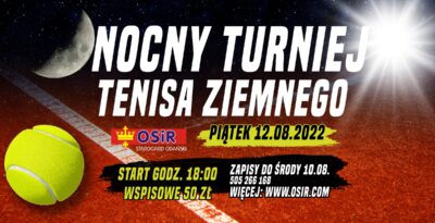 Nocny Turniej Tenisa Ziemnego 2022
