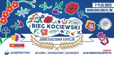 Jubileuszowy 30. Bieg Kociewski z Polpharmą 7-9.10.2022
