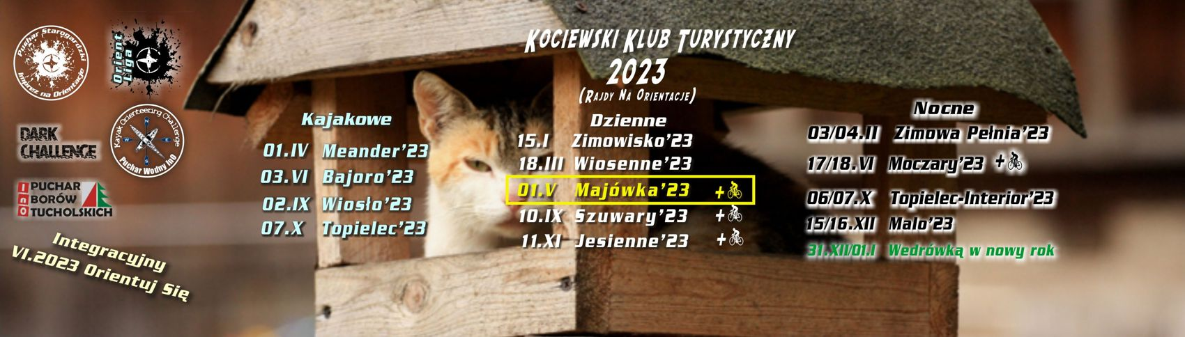 Marsz na Orientację - MAJÓWKA'23