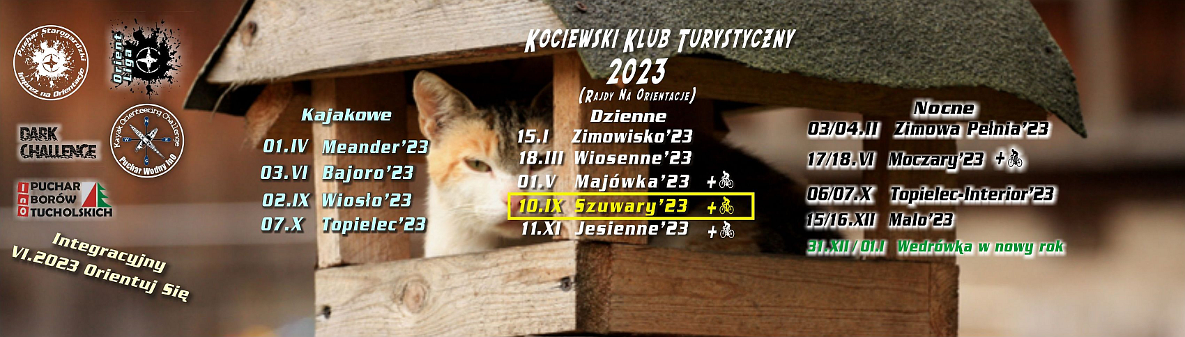 Marsz na Orientację - SZUWARY'23