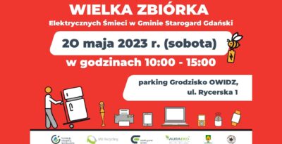 Wielka Zbiórka Elektrycznych Śmieci w Gminie Starogard Gdański
