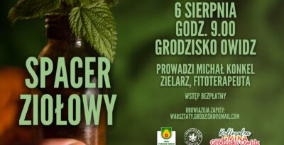 Spacer ziołowy z fitoterapeutą Michałem Konkelem
