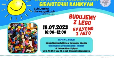 Wakacyjna biblioteka: Budujemy z Lego