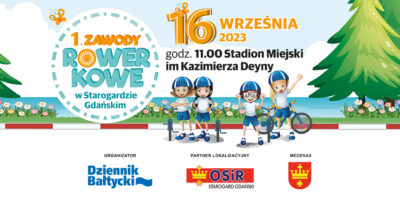 1. Zawody Rowerkowe dla dzieci w Starogardzie Gdańskim