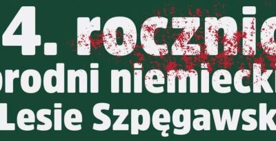 Obchody 84. rocznicy zbrodni niemieckiej w Lesie Szpęgawskim