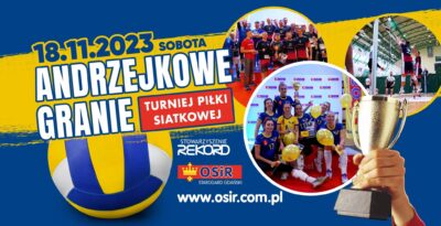 Andrzejkowe Granie 2023 - Turniej Piłki Siatkowej