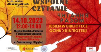 Wspólne czytanie: Jesień w bibliotece