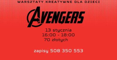 Avengers - warsztaty kreatywne dla dzieci