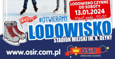 Otwarcie Lodowiska w Starogardzie Gdańskim