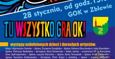 32. Finał Wielkiej Orkiestry Świątecznej Pomocy w Gminie Zblewo