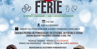 Zagadkowe Ferie w Gminie Starogard