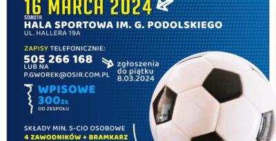 Amatorskim Halowym Turnieju Piłki Nożnej - Starogard Gdański