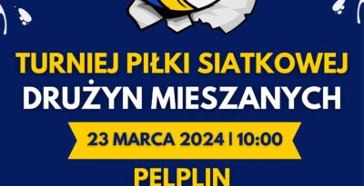 Turniej Piłki Siatkowej Drużyn Mieszanych - Pelpin