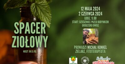 Spacer Ziołowy z Michałem Konkolem - Owidz