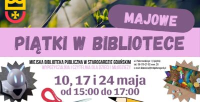 Majowe piątki w bibliotece