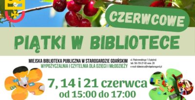 Czerwcowe piątki w bibliotece