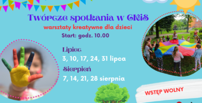 Twórcze spotkania dla dzieci - CKIS w Tczewie