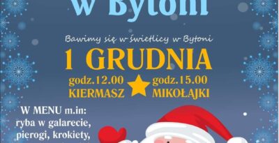 Mikołajki i Kiermasz Świąteczny w Bytoni 2024
