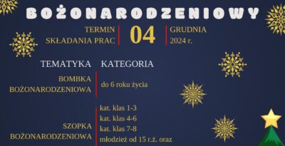 Konkurs Świąteczny w Zamku Joannitów