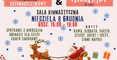 Kiermasz Bożonarodzeniowy & Mikołajki w Czarnej Wodzie