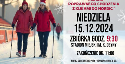 Marsz Nordic Walking z Osir-em w Starogardzie Gdańskim
