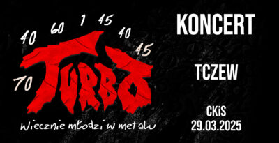 Koncert zespołu TURBO w Tczewie