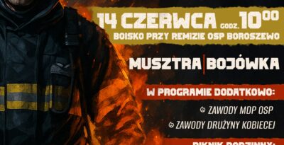 Gminne Zawody Sportowo-Pożarnicze 2025 w Boroszewie