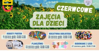 Czerwcowe zajęcia dla dzieci