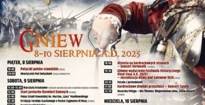 FESTIWAL HISTORYCZNY VIVAT VASA! A.D. 2025 - Gniew