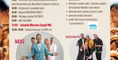 Festyn Dożynkowy Gminy Skórcz – Wielbrandowo 2025