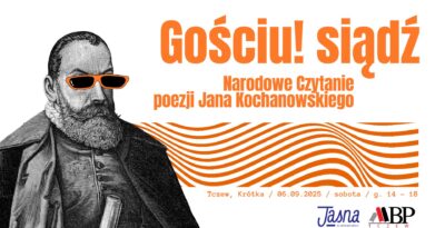 „Gościu! siądź” – Narodowe Czytanie poezji Jana Kochanowskiego w Tczewie