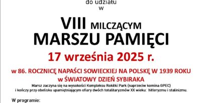 VIII MILCZĄCYM MARSZU PAMIĘCI - Rokitki