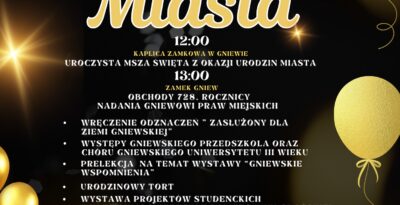 728. URODZINY MIASTA GNIEW