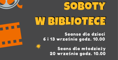 Filmowe soboty w bibliotece