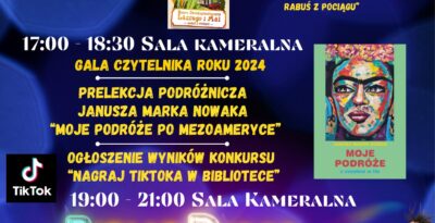 Noc Bibliotek w Gniewie 2025