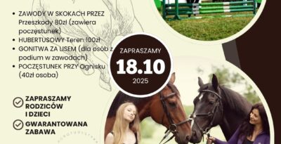 Zawody konne w skokach przez przeszkody - Żurawi Hubertus 2025