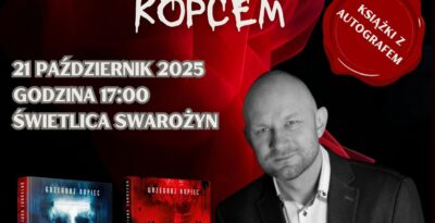 Spotkanie autorskie z Grzegorzem Kopcem - Swarożyn