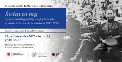 Spotkanie autorskie z dr. Marcinem Kłodzińskim w Tczewie