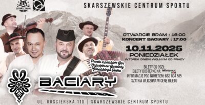 KONCERT ZESPOŁU BACIARY W SKARSZEWACH